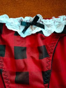 Red Checkered Lingerie