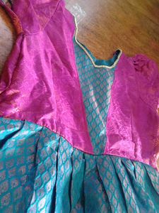 Girls&#39; Dress, Blue &amp; Purple
