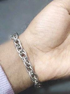 Silver Chain Bracelet for men and women