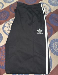 Adidas firebird trackpant side zip M size
