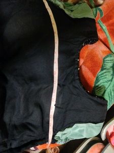 Green Black Partywear Fully Stitched Lehenga