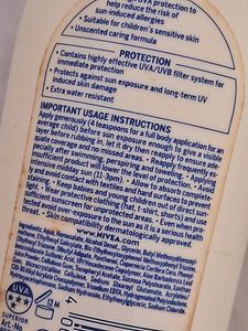 Nivea Sun Kids Protect and Sensitive Lotion