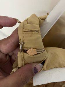 Imported Material Golden Short Skirt