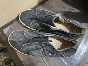 Levi&#39;s Original Denim Slip-On Shoes