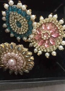 Set of 3 handmade Rings