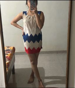 Multicolour Party Wear