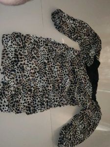 Leopard Print Top