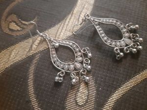 Silver Drop Earrings