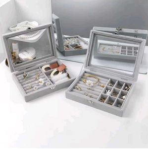 Awestuffs Jewelry Storage Tray Box