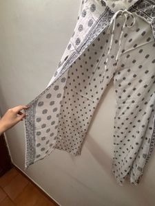 Patterned Casual Pants