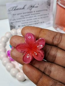 Mini Flower Hair Claws Combo Of 6 Pcs