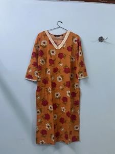 Beautiful Floral Printed kurta 😍✨only For 299/-