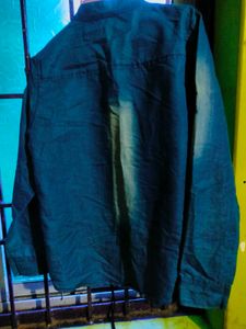 Cotton Jeans Blue Shirt