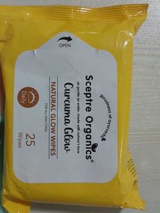 Sceptre Organics Wet Wipes 5 packs Brand New