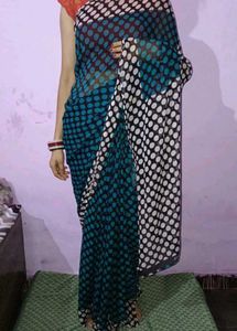 Polka Dot Saree