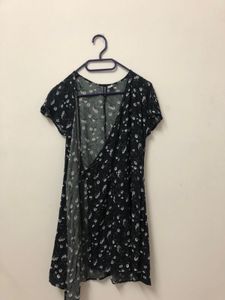 Hnm Floral Wrap Up Dress