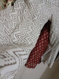 Printed Kurti Set With Pant