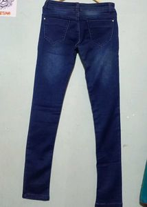 Dark Blue Denim Jeans