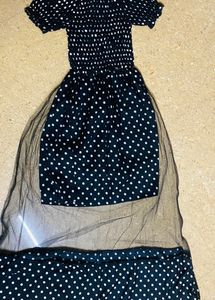 Black Polka Dot Dress