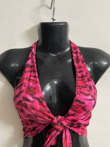 Pink Tie Up Top