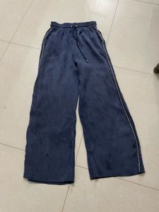 Navy Wide Leg linen  Pants