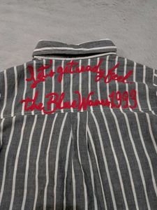 Japanese Bluemoonblue Long Sleeve Shirt