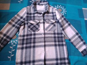 CHECKED UNISEX SHIRT OVERSIZED