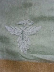 Embroidered Light Green Saree