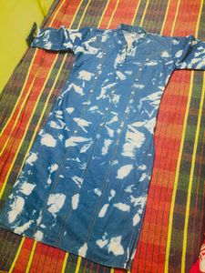 Denim Febric Kurta