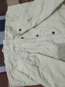 Zara mens Beige Quilted Jacket