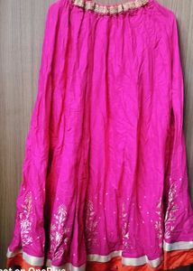 Pink Ethnic Skirt