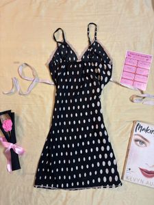 ✮⋆˙polka dot slip dress✮⋆˙
