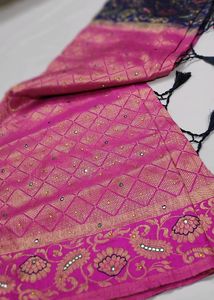 Georgette Saree Without Blouse