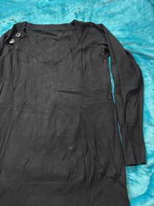 Black Long Sleeve Top + free gift ( you can wear i
