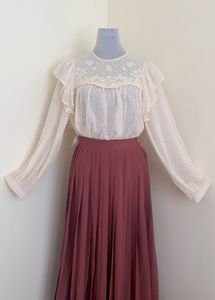 ZARA WITH TAGS CHIFFON TOP