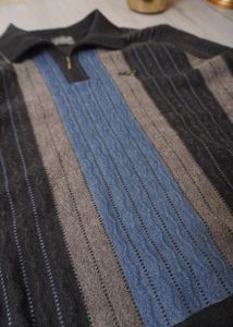 Striped Knit Sweater