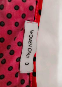 Red &amp; Black Fit &amp; Flare Dress