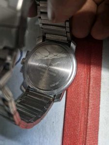 not working Fastrack Silver Watch