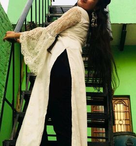 Lace Sleeve Tunic