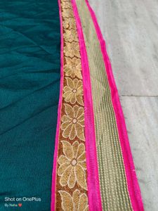 Elegant Green Saree