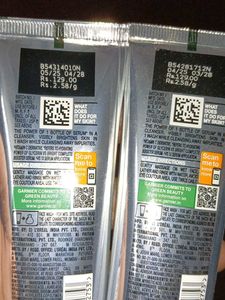 Garnier Vitamin C Serum Cleanser (2 Tubes)