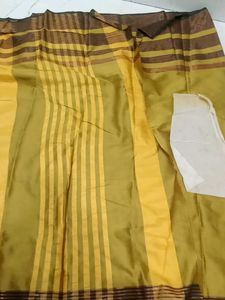 Olive Green Colour Saree