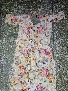 Multi Colour Silk Suit