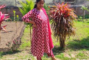 (Deal Of The day)Alia Cut Kurti Set Beautiful