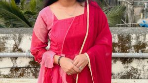 Elegant Pink Salwar Suit Set