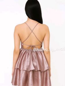 Short Satin Frock
