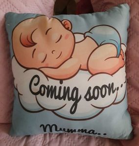Pregnancy Wall Hanging And Cushion Combo