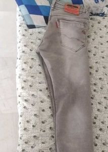 Gray Slim Fit Jeans