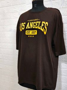 Brown Graphic T-Shirt