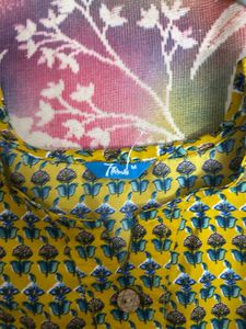 Threads Yellow Floral Top